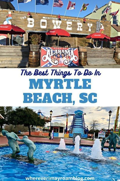 The Best Things to Do in Myrtle Beach, SC: A 5-Day Guide Things To Do In Myrtle Beach Sc, Mrtyle Beach, Myrtle Beach Family Vacation, Myrtle Beach Things To Do, Myrtle Beach Trip, Broadway At The Beach, South Carolina Vacation, South Carolina Travel, Beach Hacks Kids