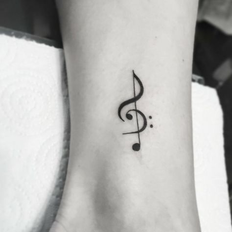 Clef Tattoo, Treble Clef Tattoo, Peace Sign Tattoos, G Tattoo, Tattoos Pictures, Explore Tattoo, Tattoo Pictures, Book Tattoo, Wrist Tattoo