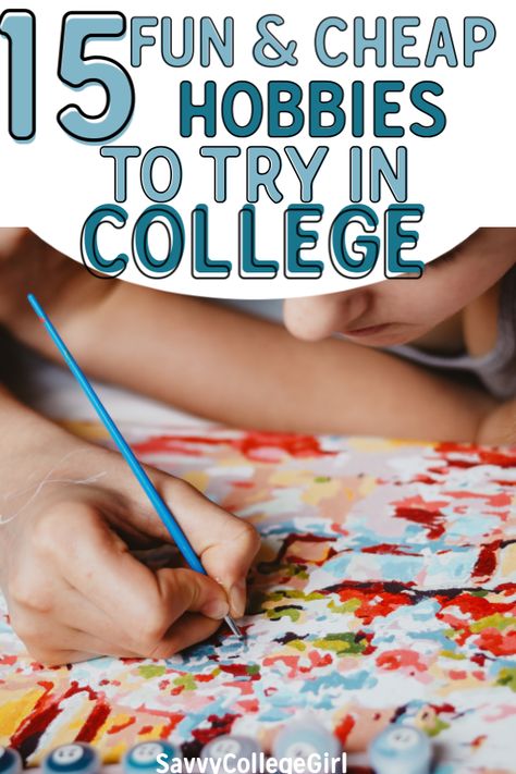 Looking for fun and cheap hobbies to try in college? Some of my favorite pastimes in college aren’t expensive AT ALL! From drawing, coloring all the way to cooking and crocheting there is a lot you of fun skills you can learn in college to get the most of your college years #collegehobbies #college #cheaphobbies Bored At College, Hobbies For College Students, Crafts For College Students, Activities For College Students, Freshman Quotes, College Freshman Survival Kit, Hobbies To Pick Up, Make Friends In College, College Crafts