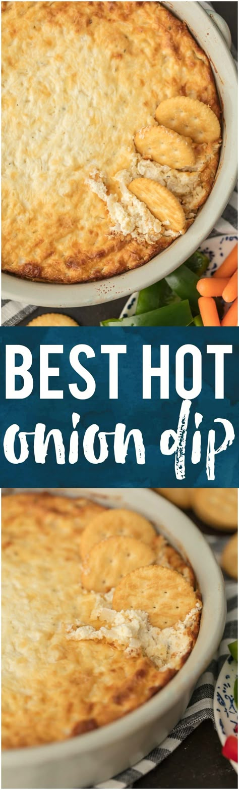 This BEST HOT ONION DIP has been a family favorite for years. It doesn't get better than Hot Onion Souffle for the holidays or game day! #tailgating #gameday #appetizer #dip #party via @beckygallhardin Onion Souffle, Hot Onion Dip, Dip Party, Onion Dip Recipe, The Cookie Rookie, Cookie Rookie, Dips And Appetizers, Best Appetizer, Snack Dip