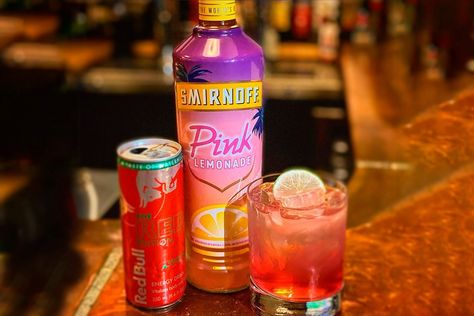 Spiked Pink Lemonade, Smirnoff Pink Lemonade, How To Make Sherbet, Smirnoff Recipes, Smirnoff Drinks, Freezer Pie, Smirnoff Raspberry, Mango And Passionfruit, Pink Lemonade Vodka