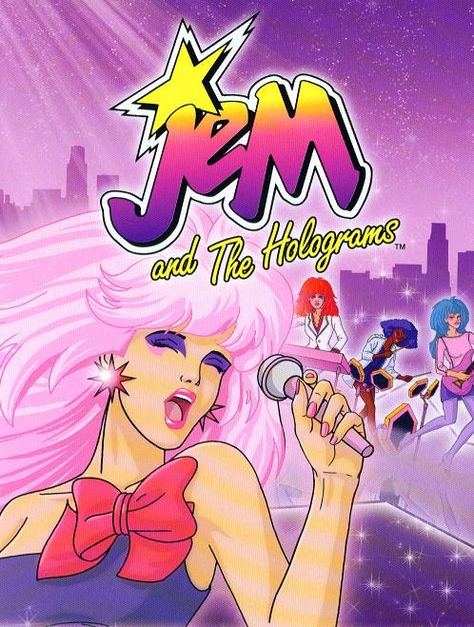 80's - Jem and the Holograms Jem Cartoon, Morning Cartoon, Jem And The Holograms, 80s Cartoon, 80s Cartoons, It Movie Cast, Cartoon Tv, Kids Shows, Cool Cartoons