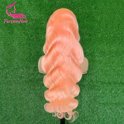 Light Pink 13x6 HD Lace Front Wig Body Wave Wigs For Black Women 613  Yellow Colored 13x4 HD Lace Wave Wigs For Black Women, Lace Front Blonde, Blonde Human Hair Wigs, Body Wave Wigs, Human Hair Wigs Blonde, Body Wave Wig, Hd Lace, Wigs For Black Women, Lace Front Wig