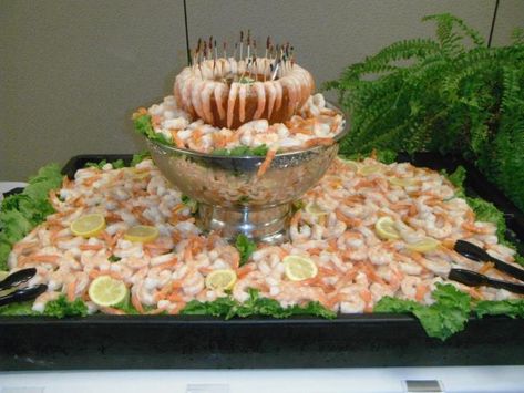 Shrimp Cocktail Display | East Ky Exposition Center | Flickr Shrimp Display, Shrimp Cocktail Display, Cocktail Display, Shrimp Cocktail Appetizers, Foods For Abs, Sea Food Salad Recipes, Buffet Ideas, Shrimp Appetizers, Reception Food