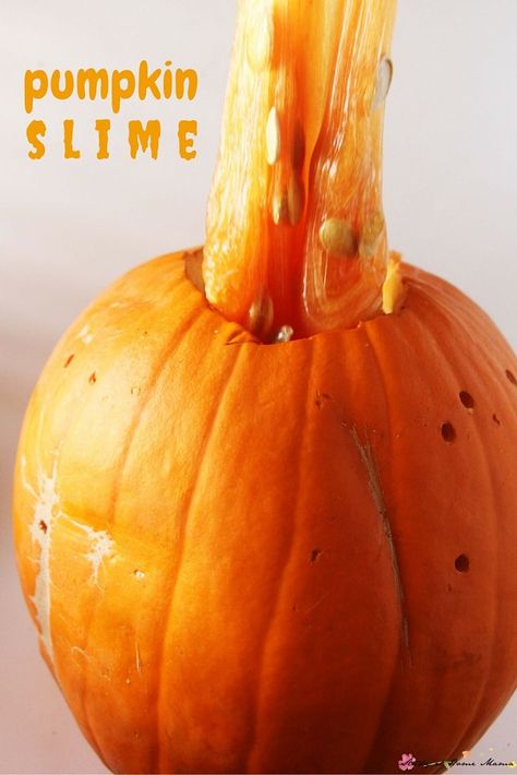 Pumpkin slime is a wonderful fall sensory play idea for kids who love squishy, stretchy, oozy fun! This sensory activity for kids is easy to make and… Safe Slime Recipe, Pumpkin Slime, Halloween Theme Preschool, Make A Paper Bag, Cool Slime Recipes, Fall Sensory, How To Make A Paper Bag, Halloween Science, Pumpkin Activities