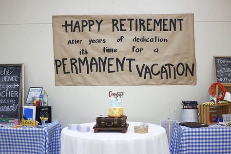 Retirement Party Cake with Vacation / Travel Theme #retirementparty #retirement #partyideas #specialoccasion #partydecorations #partydecor #partydecorationideas Retirement Travel Theme, Work Retirement Party Ideas, Principal Retirement, Retirement Party Cakes, Retirement Party Themes, Teacher Retirement Parties, Police Retirement Party, Retirement Decorations, Retirement Wishes