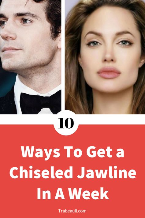 Want to know How to get strong a Chiseled Jawline? If yes so here effective exercises to get jawline without surgery. Read on #beauty #doublechin #jawline #exercise Cheekbones Exercise, Jawline Men, Perfect Jawline, Jaw Exercises, Good Jawline, Reduce Face Fat, Jawline Exercise, Exercise While Pregnant, Chiseled Jawline