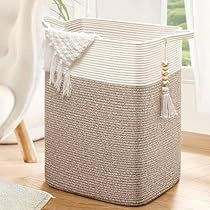 Basket Living Room, Basket For Toys, Basket Blanket, Large Laundry Hamper, Woven Laundry Basket, Tall Basket, Laundry Basket Storage, Laundry Basket Organization, Laundry Bin