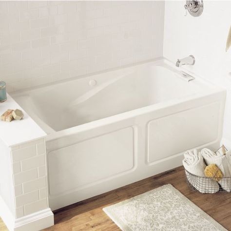 Question of the day: If you have only one bathtub in your house, should you make it a deep soaker tub? My two cents: No.  This issue — which I’ve run into personally before — came up when Elishia commented with a question on my 2010 story Choosing a bath tub big enough to soak … Small Soaker Tub, Soaker Bathtub, Cast Iron Bathtub, Jetted Bath Tubs, Walk In Bathtub, Bathtub Remodel, Small Tub, Acrylic Tub, Bathtub Drain