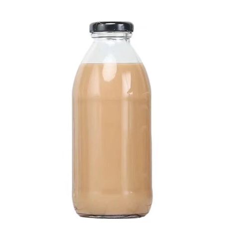 Comfort Playlist, Milk Glass Bottle, Milk Jar, Glass Milk Bottles, Milk Coffee, Milk Bottles, Flavored Milk, Cold Coffee, Milk Bottle