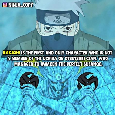 Kakashi Hatake |カカシはたけ on Instagram: “Who's your favorite Character? ⚡ ㊋  ʟɪᴋᴇ & ᴄᴏᴍᴍᴇɴᴛ ᴘʟᴇᴀꜱᴇ! ❣ ──────────────────── 𝕱𝖔𝖑𝖑𝖔𝖜 @ninja_copy 𝖋𝖔𝖗 𝖒𝖔𝖗𝖊 𝕹𝖆𝖗𝖚𝖙𝖔/𝕭𝖔𝖗𝖚𝖙𝖔 𝖈𝖔𝖓𝖙𝖊𝖓𝖙! 𝕄𝕪…” Kakashi Headcanon, Hatake Clan, Naruto Facts, Naruto Boruto, Anime Fandom, Kakashi Hatake, Favorite Character, Naruto, Anime