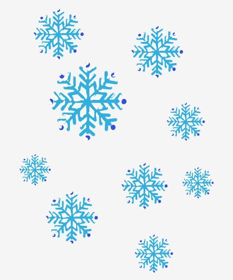 Snow Cartoon Winter, Kawaii Snowflake, How To Draw Snow, Cartoon Snowflake, Snow Cartoon, Snowflake Banner, Snowflakes Drawing, Snow Illustration, Frozen Snow