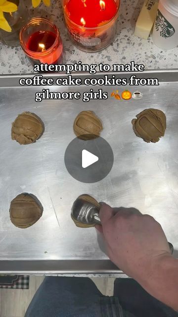 Kyle Ciauri on Instagram: "Gilmore girls coffee cake cookies!!! 🍪" Gilmore Girls Cookies, Gilmore Girls Cake, Kyle Ciauri, Coffee Cake Cookies, Gilmore Girls Coffee, Girls Cake, Girl Cake, April 3, Coffee Cake