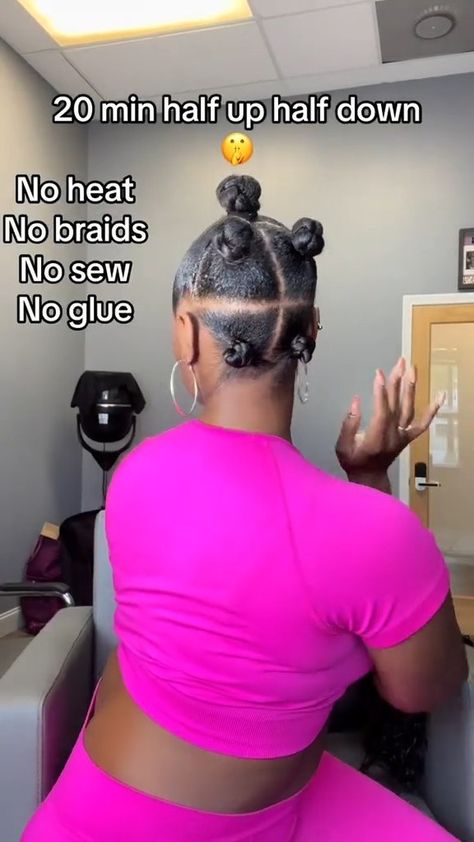 ✨ 𝐈𝐒𝐄𝐄 𝑴-𝑪𝒂𝒑 𝟗*𝟔 𝐇𝐃 𝑾𝒆𝒂𝒓 𝑮𝒐® 𝑾𝒊𝒈, Large Size!🔥 | heat free half up half down method to save the day !!😉 5 scrunchies, 3 bundles a few hair pins, and you’re out the door !! Follow… | Instagram Easy Up Down Hairstyles, Business Hairstyles For Black Women, Top Knot Bun Half Up Half Down, Crochet Braid Styles Half Up Half Down, Half Up Half Down Black Women Hairstyles, Half Up Half Down Hair Black Women Crochet, Up Down Hairstyles For Black Women, Crochet Half Up Half Down Hairstyles, Half Up Half Down Bun Hairstyles