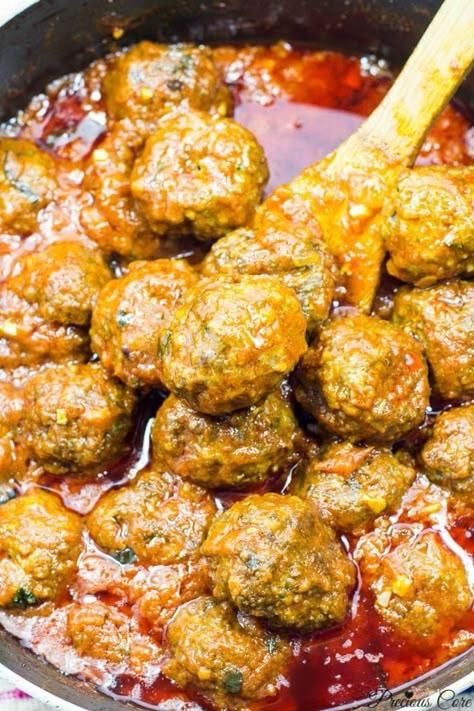 AFRICAN MEATBALLS | Precious Core African Meatballs, Instant Pot Beef Bourguignon, African Meals, African Food Recipes, African Recipes Nigerian Food, West African Food, African Foods, Africa Food, Nigerian Recipes