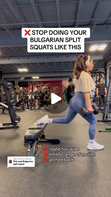 Beginner Workout Schedule, Perfect Squat, Split Squats, Workout Splits, Summer Body Workouts, Bulgarian Split Squats, Leg And Glute Workout, Squat Workout, Split Squat