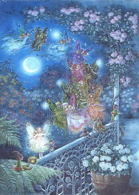 Shirley Barber Mermaid, Shirley Barber, Woods Wallpaper, Fairy Realm, Fairy Paintings, Fairy Illustration, Rainbow Magic, Fairy Pictures, Fairy Aesthetic