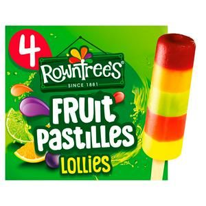 Rowntree's Fruit Pastille Ice Lollies 4x65ml | Sainsbury's Twix Ice Cream, Cheese And Onion Crisps, Oreo Ice Cream Sandwich, Fruit Pastilles, Snickers Ice Cream, Snickers Chocolate, Almond Ice Cream, Ice Lollies, Jaffa Cake