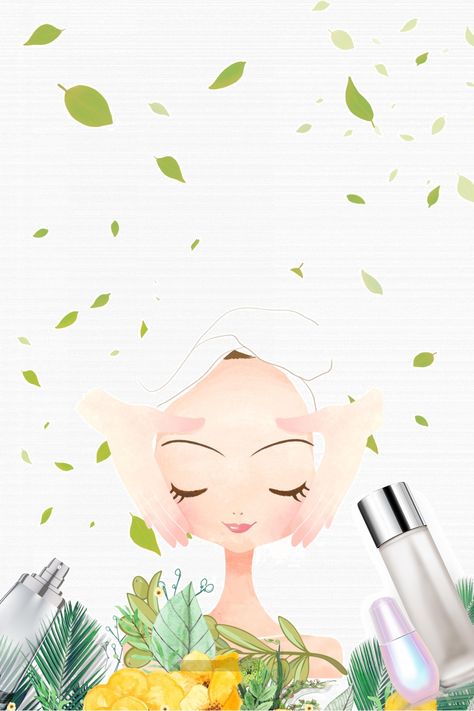 Beauty Background Skincare, Background Spa, Massage Pictures, Beauty Salon Posters, Skin Care Pictures, Beauty Skin Quotes, Skin Care Business, Backgrounds Girly, Floral Logo Design