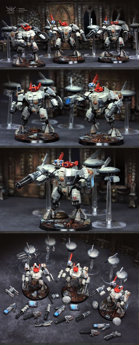 Xv8 Crisis Battlesuit, Crisis Suit Tau, Tau Crisis Suit, Crisis Battlesuit, Tau Miniatures, Tau Battlesuit, Warhammer Tau, Tau 40k, Warhammer Tabletop