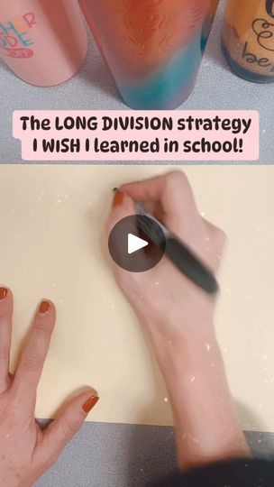 How To Do Division, How To Do Long Division, Division Hacks, Division For Kids, Math Examples, Math Hacks, Division Games, Long Division, Base Ten