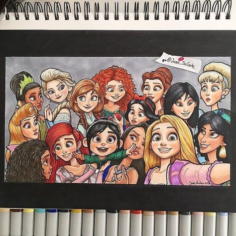 Disney Kızları, Disney Character Drawings, Disney Canvas Art, Disney Canvas, Disney Drawings Sketches, Disney Paintings, All Disney Princesses, Cute Disney Drawings, Disney Art Drawings