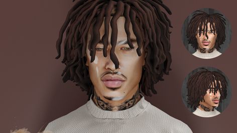 Sims4 Dreadlocks Male, Ts4 Dreads Male, Dreads Ts4 Cc, Sims Dreads Hair, Male Hair Alpha Sims 4, Sims 4 Cc Men Dreads, Sims 4 Men Dreads, Sims 4 Cc Men Hair Dreads, Sims 4 Cc Dreads Male Patreon