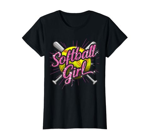 PRICES MAY VARY. Its a fun Softball for Womens and Girls, who love playing Softball. Softball Girls, who just love Softball! This Softball for Girls and Womens makes the Softball. Lightweight, Classic fit, Double-needle sleeve and bottom hem Softball Girls, Softball Accessories, Henley Shirt Men, Christmas Sweater Men, Girls Softball, Softball Players, Girl T Shirt, Unisex Clothing, Henley Shirts