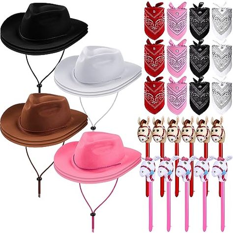 Cowboy Party Costume, Cowboy Cosplay, Girls Birthday Party Decorations, Stick Horses, Sports Wedding, Cowboy Theme, Cowboy Party, Cowgirl Party, Farm Party