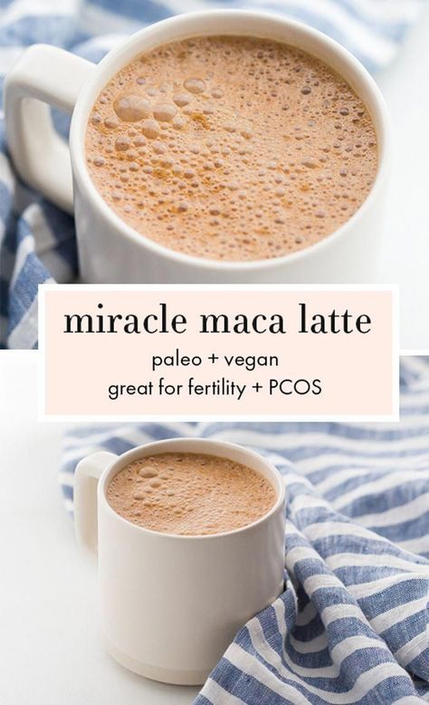 Aug 3, 2019 - This maca latte recipe is rich and chocolatey but packed with superfoods: maca powder, cacao powder, turmeric, cinnamon, & more. Great for fertility & PCOS. Maca Drink, Maca Powder Recipe, Maca Latte, Resep Smoothie, Maca Powder, Vegan Drinks, Powder Recipe, Latte Recipe, Tea Latte