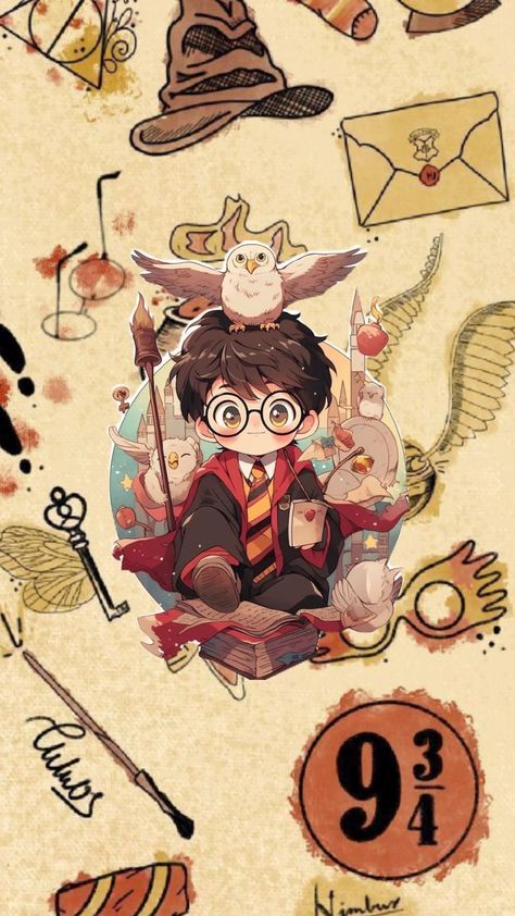 Harry Potter Cartoon, Harry Potter Art Drawings, Harry Potter Painting, Harry Potter Background, Harry Potter Items, Harry Potter Illustrations, Harry Potter Cake, Harry Potter Gif, Harry Potter Tumblr