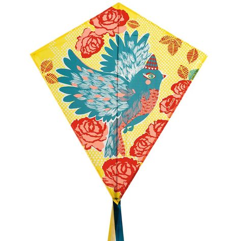 Bird Kite, Kite Making, Go Fly A Kite, Kite Flying, Over The Hill, Windy Day, Kites, Bird Toys, Storage Pouch