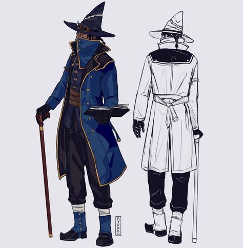 Wizard Drawings, Dnd Wizard, Wizard Costume, Dnd Art, Modern Fantasy, Fantasy Rpg, Urban Fantasy, Fantasy Inspiration, Fantasy Clothing