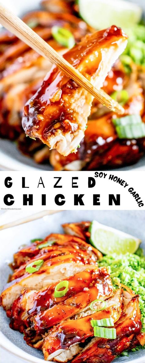 Soy Sauce Chicken, Recipe Using Chicken, Honey And Soy Sauce, Easy Chicken Dinner Recipes, Honey Garlic Chicken, Baked Chicken Breast, Family Dinner Recipes, Best Chicken Recipes, Chicken Flavors