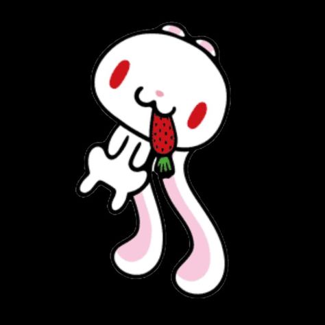 All Purpose Bunny Icon, Hanyo Usagi Icon, Gloomy Bear Bunny, Gloomy Bunny, All Purpose Rabbit, Hanyo Usagi, Yami Kawaii Art, Zombie Bunny, Rabbit Icon