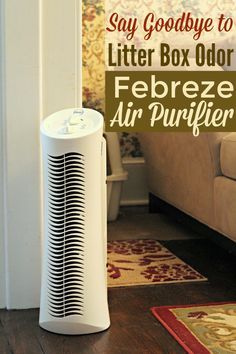 Eliminate odors, including litter box odor, from your home with the Febreze Air Purifier. Cat Litter Smell, Cat Toilet Training, House Essentials, Homemade Cat, Cat Care Tips, Kitten Care, Nine Lives, Cat Box, Pet Odors