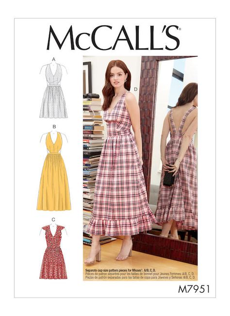 Lilacs & Lace: McCalls Patterns for Summer 2019 Mccalls Dress, Bodice Dress, Mccalls Sewing Patterns, Miss Dress, A B C D, Vogue Patterns, Mccalls Patterns, Burda Style, Dress Sewing Pattern