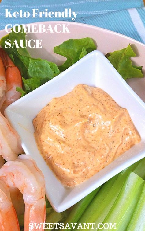 Comeback Sauce Recipe, Keto Sauce, Keto Bbq Sauce, Comeback Sauce, Keto Sauces, Gluten Free Chili, Low Carb Recipe, Low Carb Sauces, Condiment Recipes