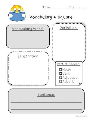 Vocabulary Words Activities, Doubles Plus One, Vocabulary Journal, March Math, Part Of Speech Noun, Vocabulary Strategies, All About Me Preschool, Vocabulary Instruction, Nouns Verbs Adjectives