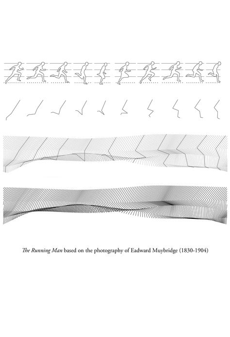 Athlete_2 London Olympics 2012 Design, Movement Analysis Architecture, Movement Architecture, Movement Drawing, Movement Design, Human Movement, Olympic Village, Generative Design, Concept Diagram