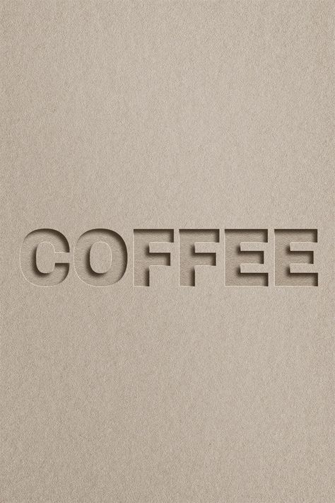 Coffee Typography Design, Highlight Photo, Coffee Text, Coffee Fonts, Coffee Typography, Typography Coffee, Hipster Fonts, Coffee Words, Coffee Paper