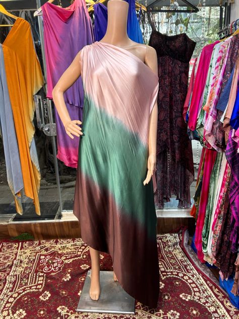 OFF SHOULDER DRESS WITH OMBRE SHADES IMPORTED GEORGETTE SATIN FABRIC Georgette Dress, Clothes Women, Fashion Clothes, Satin Fabric, New Collection, Off Shoulder Dress, Fashion Clothes Women, Shoulder Dress, Off Shoulder