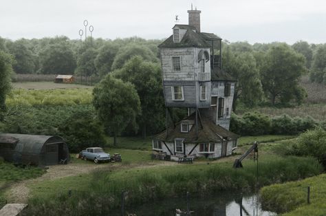 The Burrow Harry Potter, Harry Potter Weasley, Fred And George, Harry Potter Movie, The Burrow, Hogwarts Aesthetic, Ginny Weasley, Harry Potter Series, Harry Potter Movies