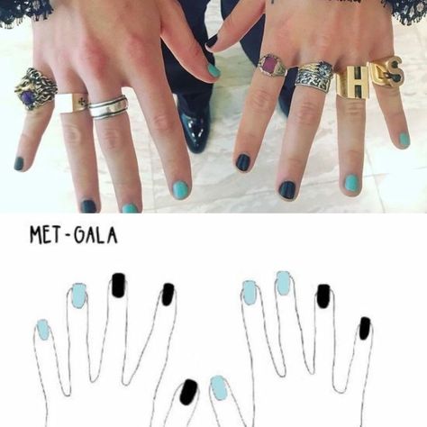 One Direction Nails, Harry Styles Met Gala, Men Nail, Painted Ideas, Aesthetic Mens, Concert Nails, Nails Painted, Harry Styles Nails, Mens Nails