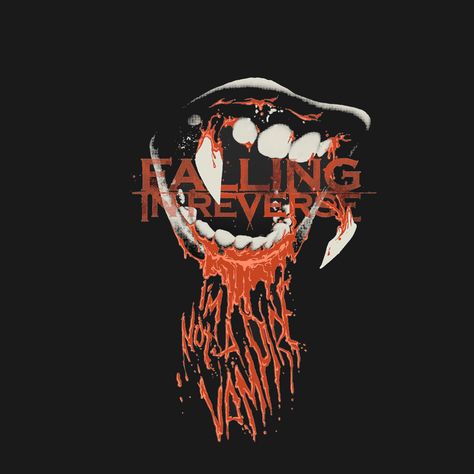 Falling in Reverse - 2011 - I'm Not a Vampire ---- Falling In Reverse Logo, Rock Band Posters, Ronnie Radke, Heavy Metal Art, Emo Wallpaper, Fashion Terms, Band Wallpapers, Falling In Reverse, Plaid Shirts