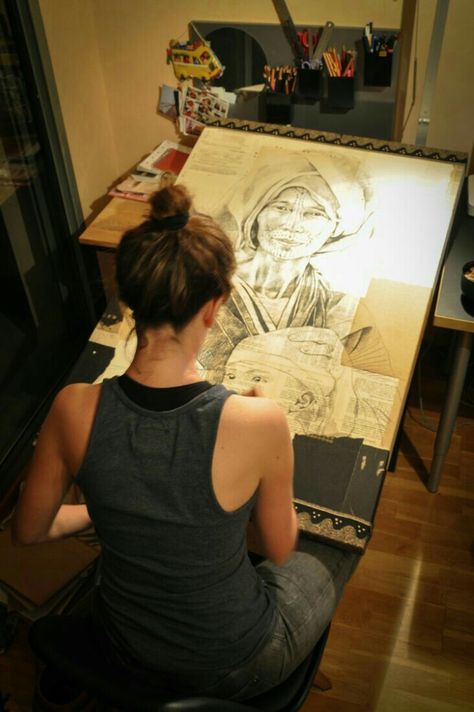 Painters Studio, Artists At Work, Artist Studios, Artists Studios, Shailene Woodley, Artist Aesthetic, Travel Diary, A Drawing, Make Art