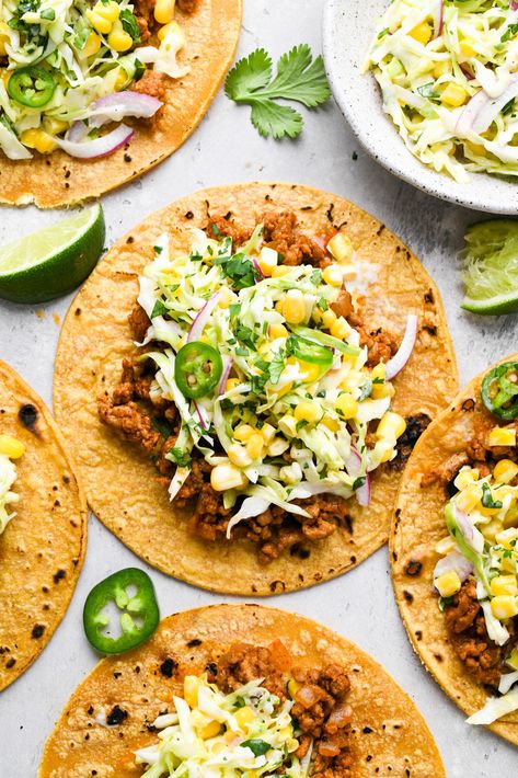 Ground Pork Tacos, Creamy Slaw, Bbq Chicken Wings Recipe, Slow Cooker Mexican Chicken, Crock Pot Vegetables, Slow Cooker Pork Loin, Teriyaki Chicken Crock Pot, Slow Cooker Turkey Chili, Mexican Soup Chicken