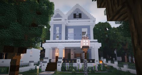 Suburban House 3 Minecraft Map Minecraft Houses Suburban, Minecraft Neighborhood House, Brick Minecraft, Minecraft Neighborhood, Minecraft Suburban House, Minecraft Barn, Minecraft Modern City, Minecraft Secrets, Minecraft City Buildings