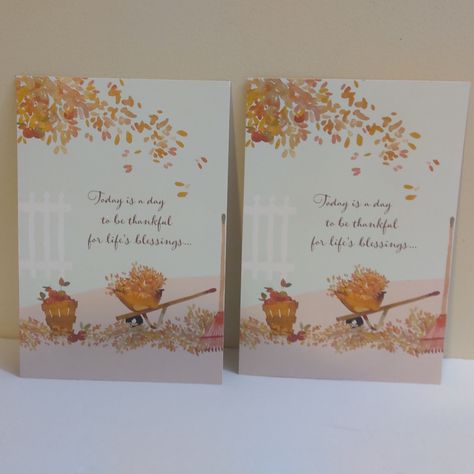 DIY Thanksgiving cards