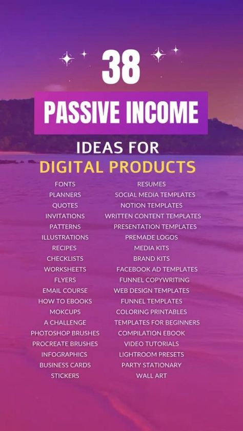 38 Passive Income Digital Products #Learntoearn,#learntoearnquotes,#earnonline,#learntoearnonline,#learnandearnprofitsonline,#learnandearnonline,#learnandearnprofitsonlinecourse, Small Business Ideas Products, Invitation Writing, Startup Business Plan, Ways To Get Money, Passive Income Ideas, Money Making Jobs, Financial Life Hacks, Money Life Hacks, Money Making Hacks